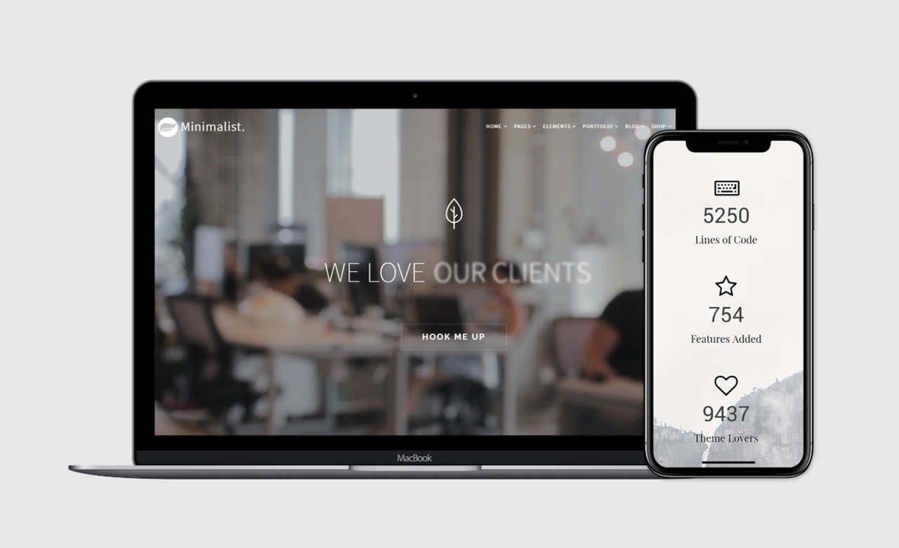 Minimalist WordPress Theme